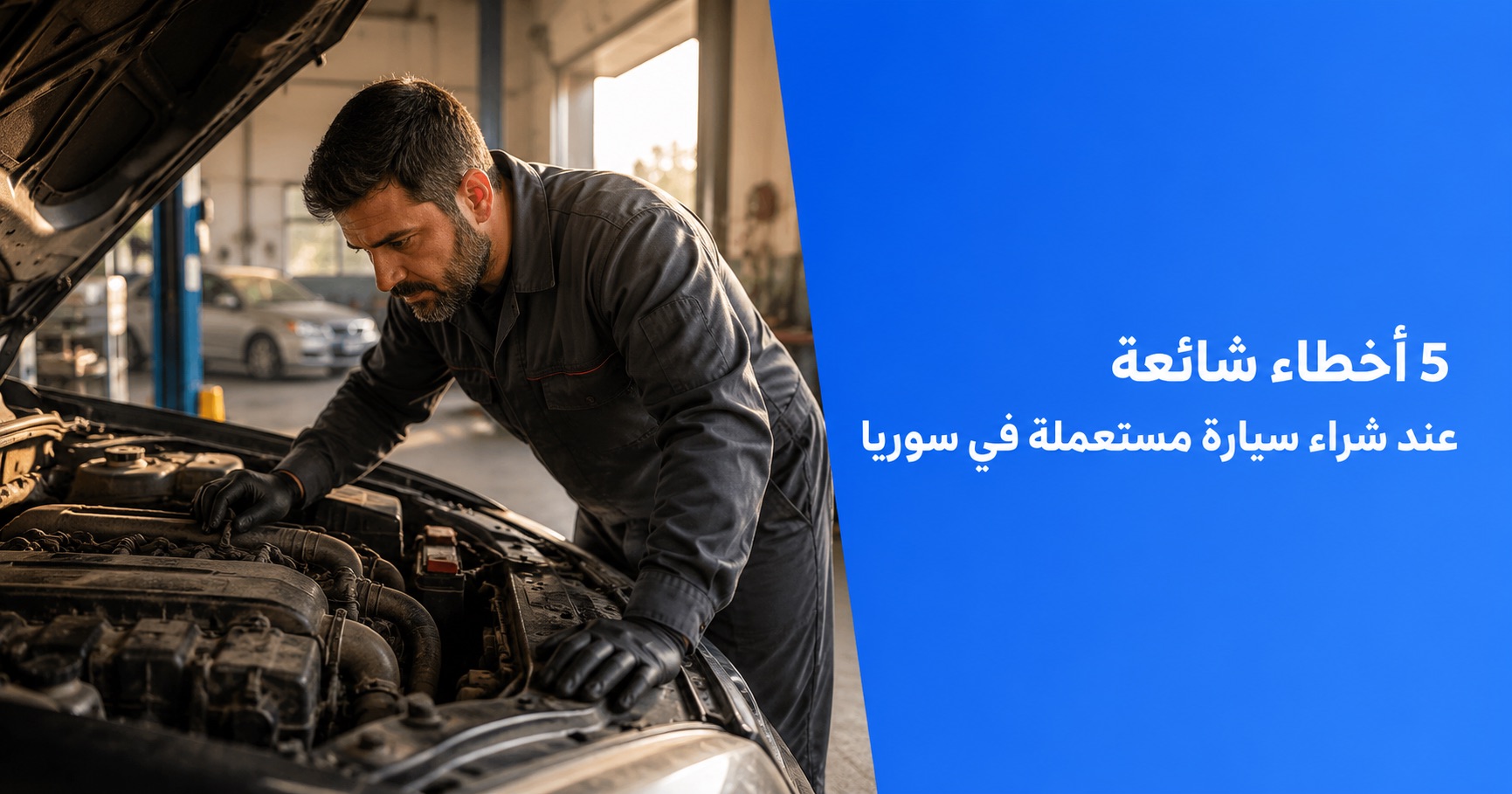 5 أخطاء شائعة عند شراء سيارة مستعملة في سوريا وكيف تتجنبها