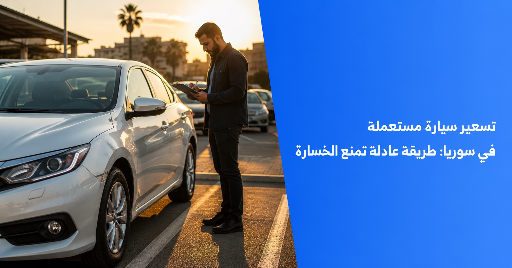 تسعير سيارة مستعملة في سوريا: طريقة عادلة تمنع الخسارة