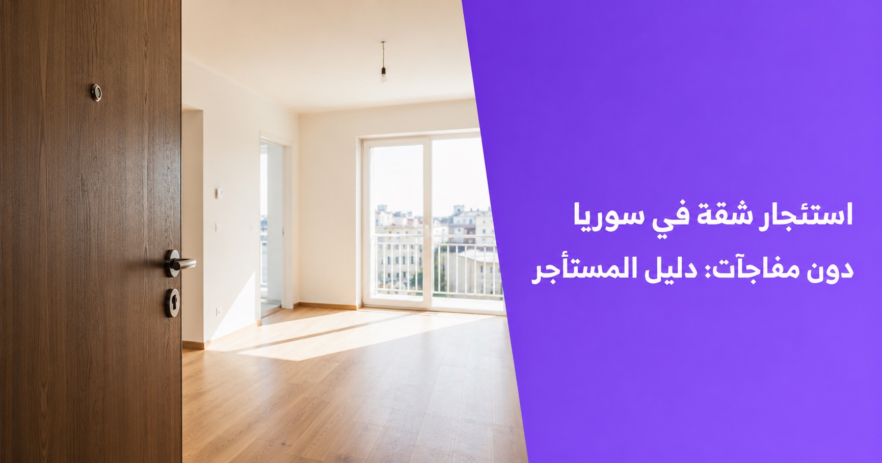 استئجار شقة في سوريا دون مفاجآت: دليل المستأجر من البحث إلى العقد